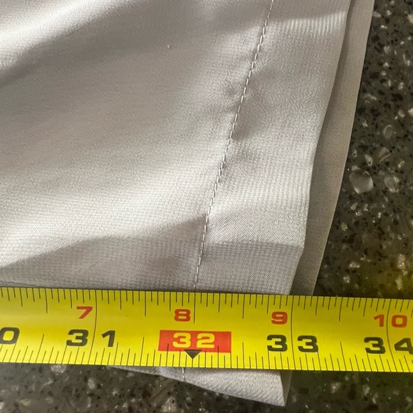 Lan Ting Flowy Wide Leg Chiffon Split Leg Hem Pants | Formal | Flowy | Dressy - Picture 8 of 9